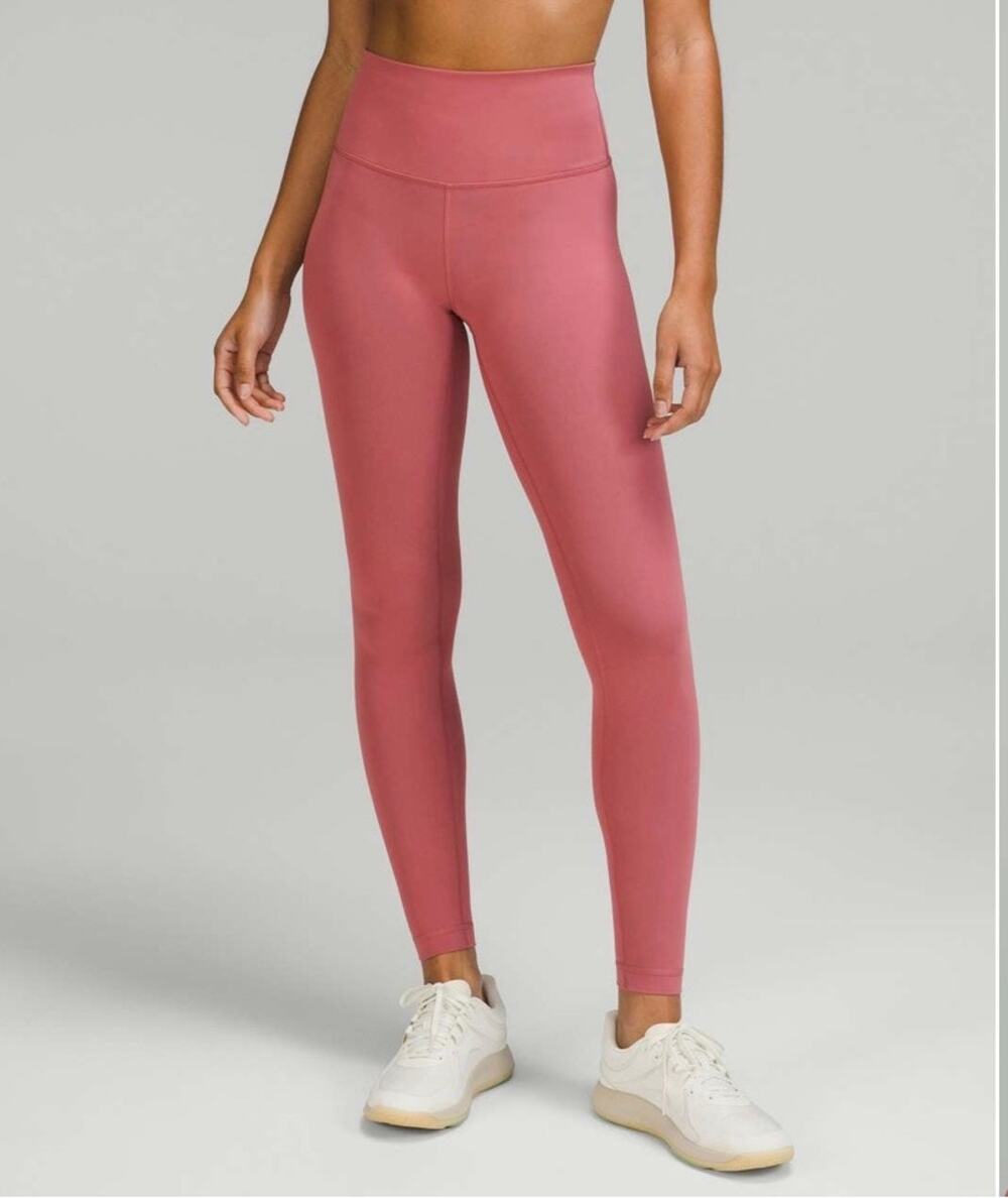 Lululemon Wunder Train High-Rise 28" Leggings - Brier Rose 0